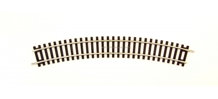 R42423 Rail courbe R3 Roco Line, 419.6mm & 30°