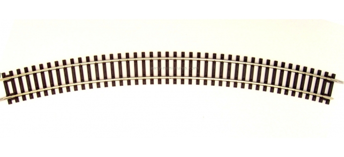 R42426 Rail courbe R6 Roco Line, 604.4mm & 30°