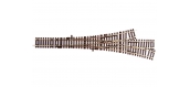 R42454 Aiguillage triple asymétrique Roco Line