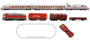 Train électrique : ROCO R51256 - Coffret digital ICE + BR218 DB