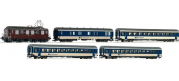 Modélisme ferroviaire - ROCO R 61425 - Rame locomotive Ae4/4 BLS