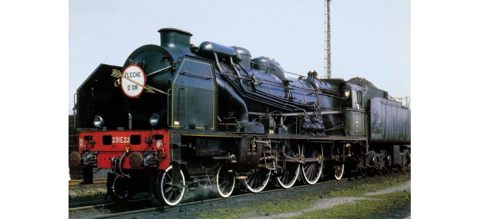 roco 62306 Locomotive à vapeur E231 de la SNCF avec son