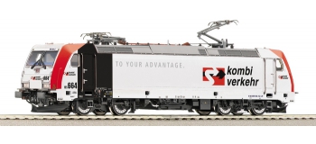 roco 62707 Locomotive Electrique BR185.5 « KOMBIVERKEHR » de LOKOMOTION