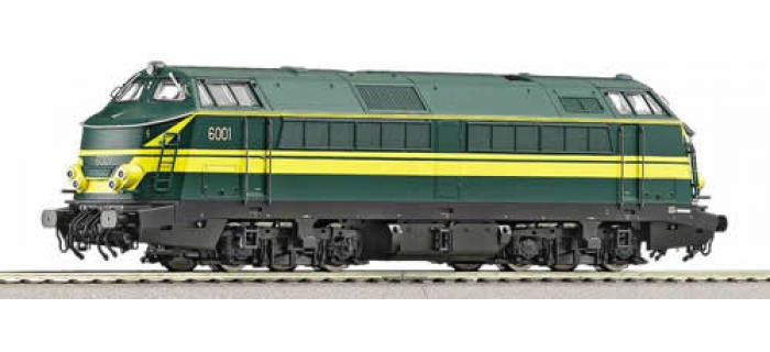 Train électrique : ROCO R62890 - Locomotive Diesel, Série 60 de la SNCB