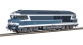 Locomotive diesel CC72012,  SNCF, DC Digital son
