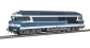 Locomotive  diesel CC72012, SNCF