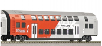 roco 64010 Coffret de 3 voitures à 2 niveaux, ÖBB