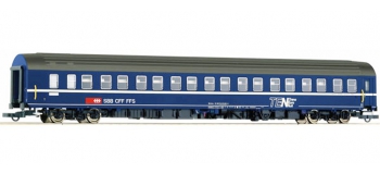 Train électrique : ROCO R64770 - voiture couchettes T2S SBB