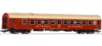 Train électrique : ROCO R64876 - Voiture Mitropa DR