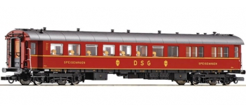 Modélisme ferroviaire : ROCO R64892 - Voiture restaurant DSG