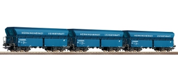 roco 66089 Coffret 3 wagons-trémies, DSB