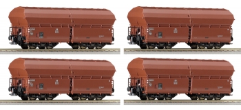 roco 66099 Coffret de 3 wagons trémies à clapets