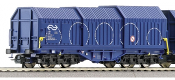 roco 66113 Coffret de wagons à capots télescopiques, avec son