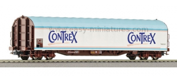 modelisme ferroviaire roco 66303 Wagon baché CONTREX, SNCF