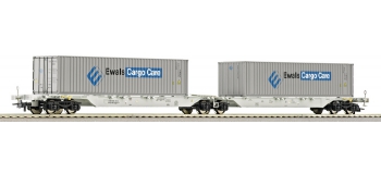 roco 66568 Wagon porte-containers double AAE