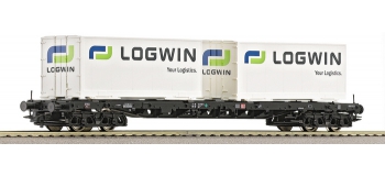 roco 66583 Wagon porte-containers de la DB