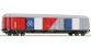 Train électrique :  ROCO R66905 - Wagon couvert porte-vélos OBB