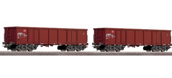 ROCO 66949 - Set de 2 wagons tombereaux, DB AG