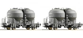 Modélisme ferroviaire :  ROCO R67093 - Set 2 wagons silo SBB