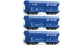 Train électrique : ROCO R67095 - Set 3 wagons tremie PKP 