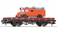 Train électrique : ROCO R67268 - Wagon plat + camion OBB 