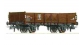 Train électrique : ROCO R67357 - Wagon tombereau brun SNCB 