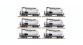ROCO 67956 Coffret 12 wagons citernes de la SNCF/SNCB 