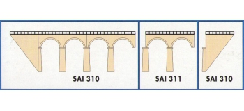 SAI 0310 - Viaduc ferroviaire à 4 arches - SAI