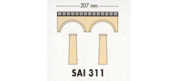 SAI 0311 - Petit pont routier (ou extension du viaduc SAI 0310) - SAI