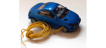 SAI 0900 - Peugeot 206 CC Bleue, Phares eclairés - SAI