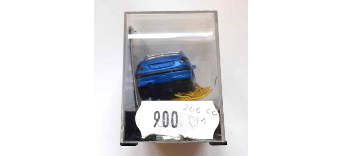 SAI 0900 - Peugeot 206 CC Bleue, Phares eclairés - SAI