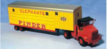 SAI 3985 - Semi-remorque bétaillère éléphants Pinder ORTF - SAI