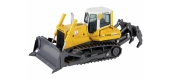 Modélisme ferroviaire : SCHUCO SCHU26013 - Engin de chantier Bulldozer Liebherr PR 744 