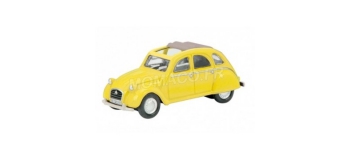 Modélisme ferroviaire : SCHUCO SCHU26099 - Citroën 2 CV Jaune 1/87