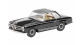 Modélisme ferroviaire : SCHUCO SCHU26182 - Mercedes-Benz 280SL Hard noir