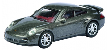 Modélisme ferroviaire : SCHUCO -SCHU452619900 - Porsche 911 (997) Turbo Grise