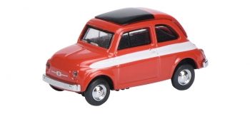 Modélisme ferroviaire : SCHUCO - SCHU452627200 - Fiat 500 Rouge