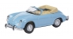 Modélisme ferroviaire : SCHUCO - SCHU452627800 - Porsche 356A Cabriolet Bleue