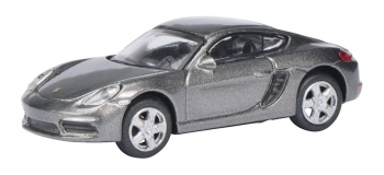 Modélisme ferroviaire : SCHUCO - SCHU452629200 -Porsche 718 Cayman S Anthracite