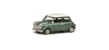 Modélisme ferroviaire : SCHUCO - SCHU452639200 - Mini Cooper verte - blanche
