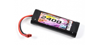 Radio commandé : T2M - T1006240D - Accu Ni-MH 7.2V 2400mAh Dean 