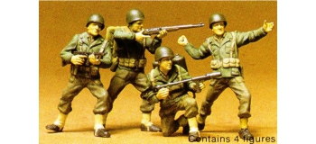 Maquettes : TAMIYA TAM35013 - Infanterie U.S. 