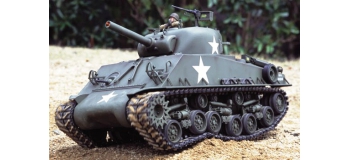 Radio commandé :  TAMIYA TAM56014 M4 Sherman 105mm Howitzer 