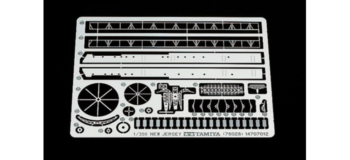 TAMIYA TAM78028 - Cuirassé USS New Jersey 1982
