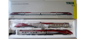 DEP-TRIX22371 - Coffret TGV THALYS PBKA, 4 éléments, DC - Trix