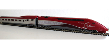 DEP-TRIX22371 - Coffret TGV THALYS PBKA, 4 éléments, DC - Trix