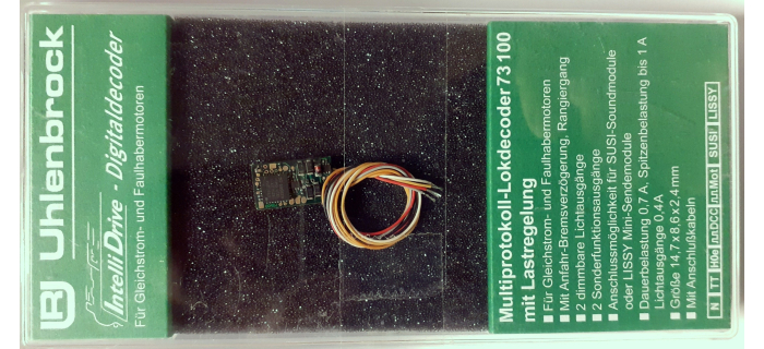 UHL73100 - Décodeur N, TT, HOe avec fils - Uhlenbrock