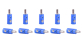 VIE6874 - Fiches de couleur bleue - Viessmann