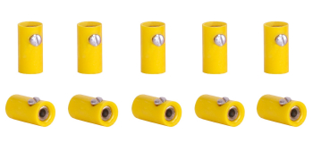 VIE6879 - Prises de couleur jaune - Viessmann