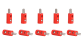 VIE6871 - Fiches de couleur rouge - Viessmann